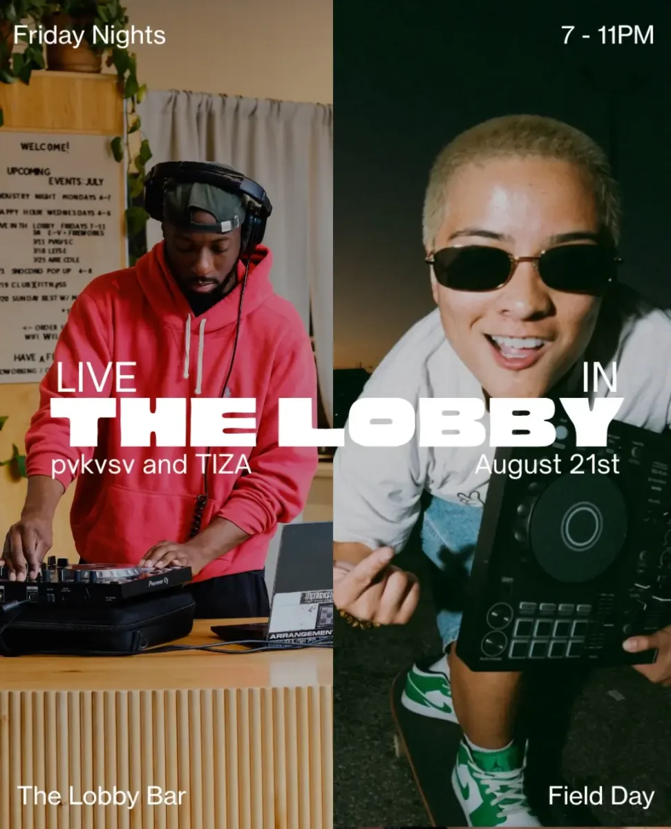 Live in the Lobby: pvkvsv and TIZA @ Field Day