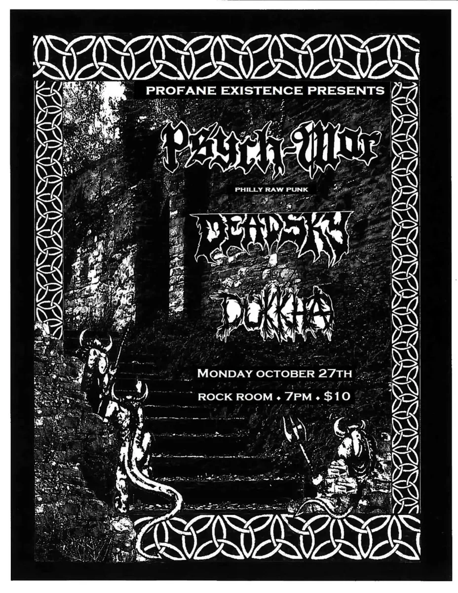 Psych-War, Deadsky, Dukkha at Rock Room @ Rock Room