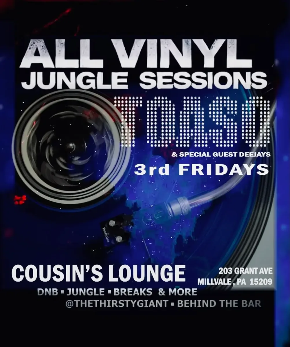 All Vinyl Jungle Sessions w/ Ctoaso @ Cousins Lounge