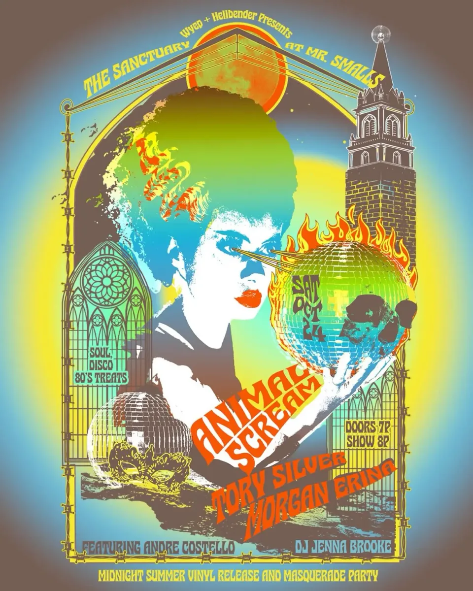 The Sanctuary: Midnight Summer Vinyl Release and Masquerade Party @ Mr. Smalls