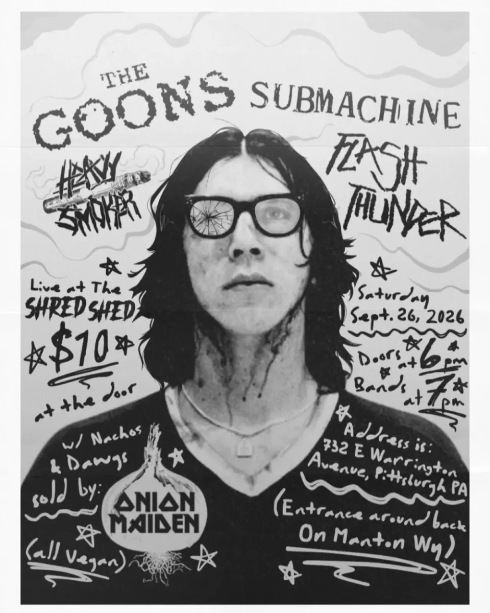 The Goons, Submachine, Flash Thunder, Heavy Smoker @ Shred Shed