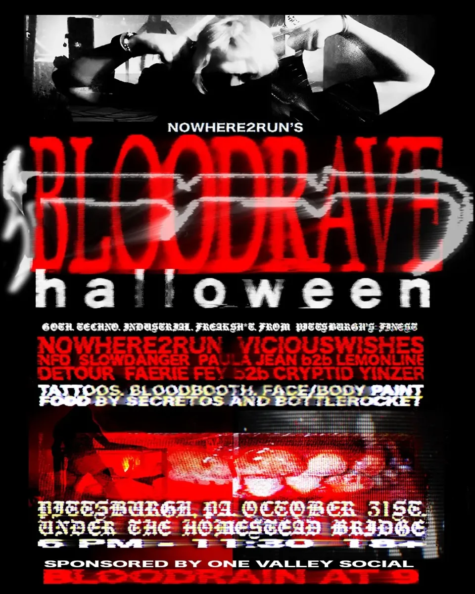 Nowhere2Run's Bloodrave Halloween @ Ask a punk