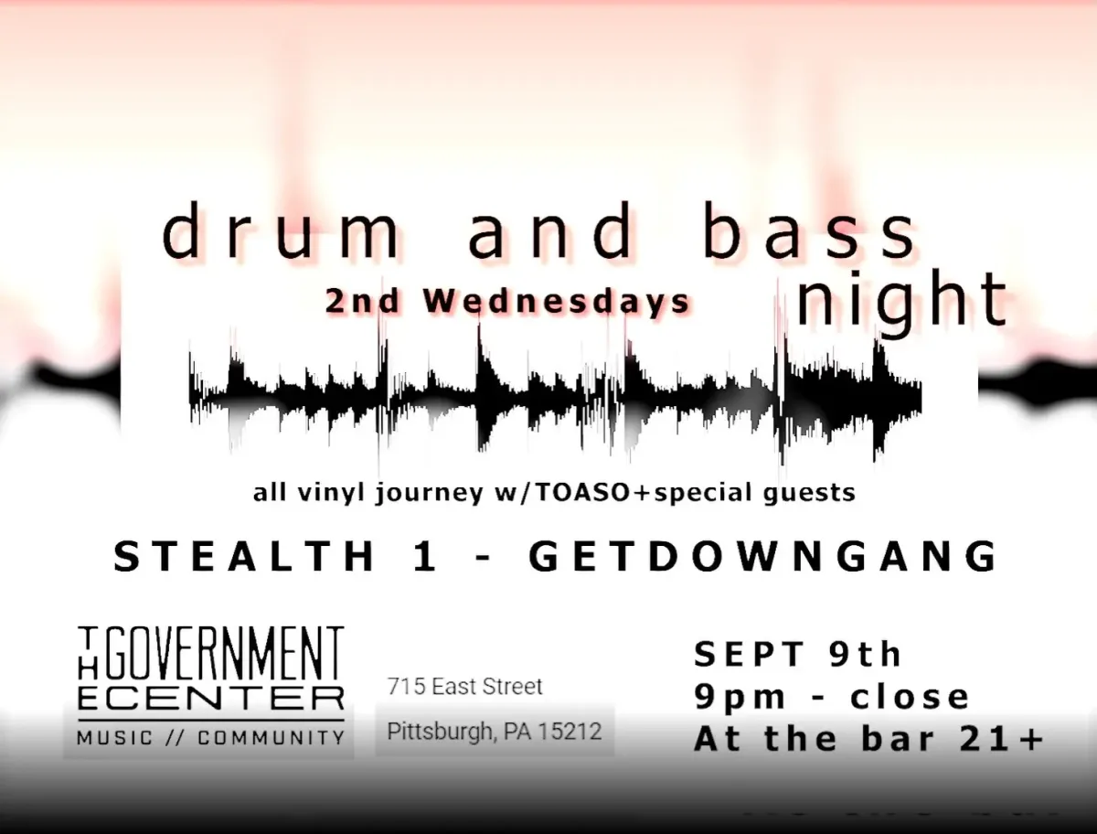Drum and Bass Night w/ Stealth-1 @ The Government Center