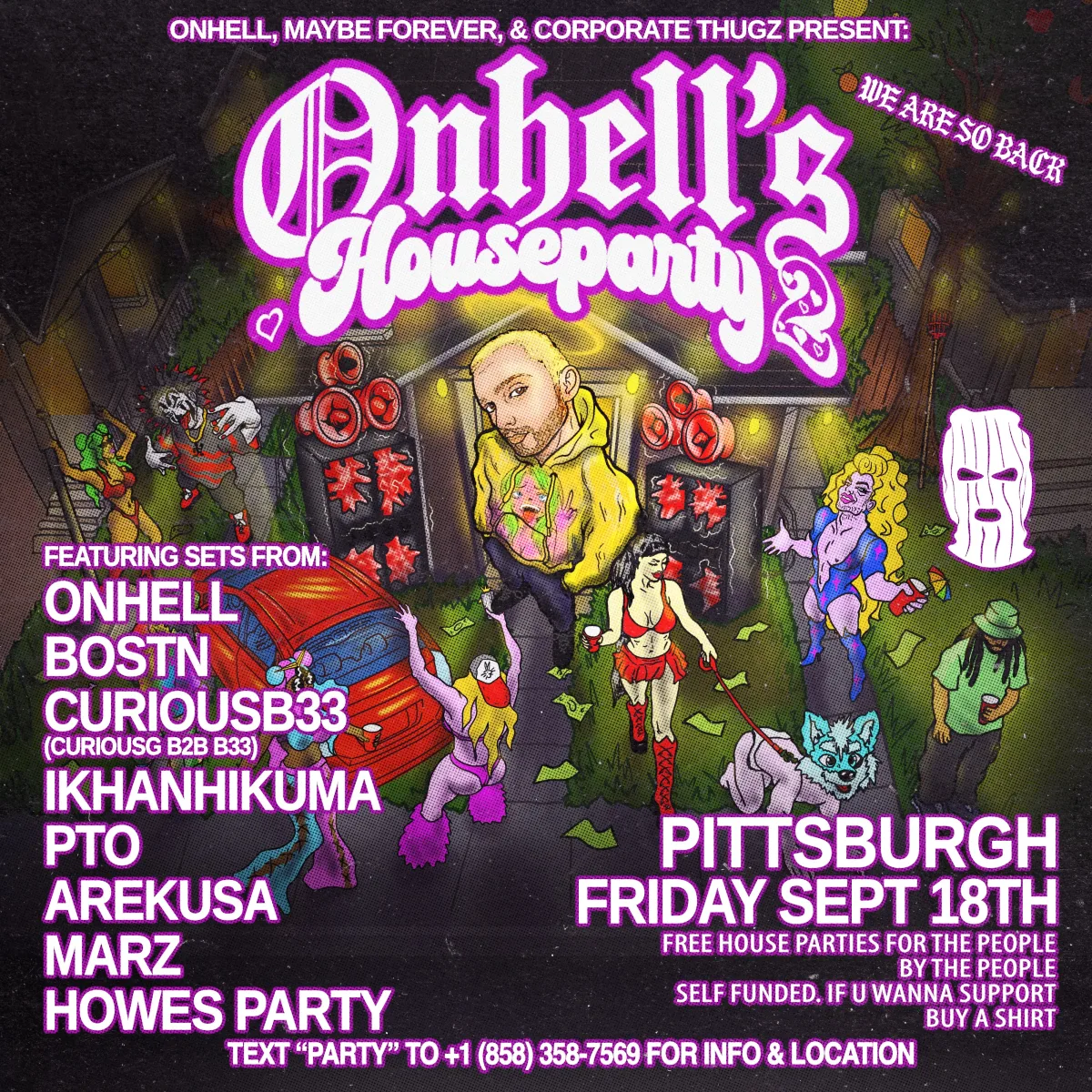 Onhell's Houseparty 2 @ Ask a punk