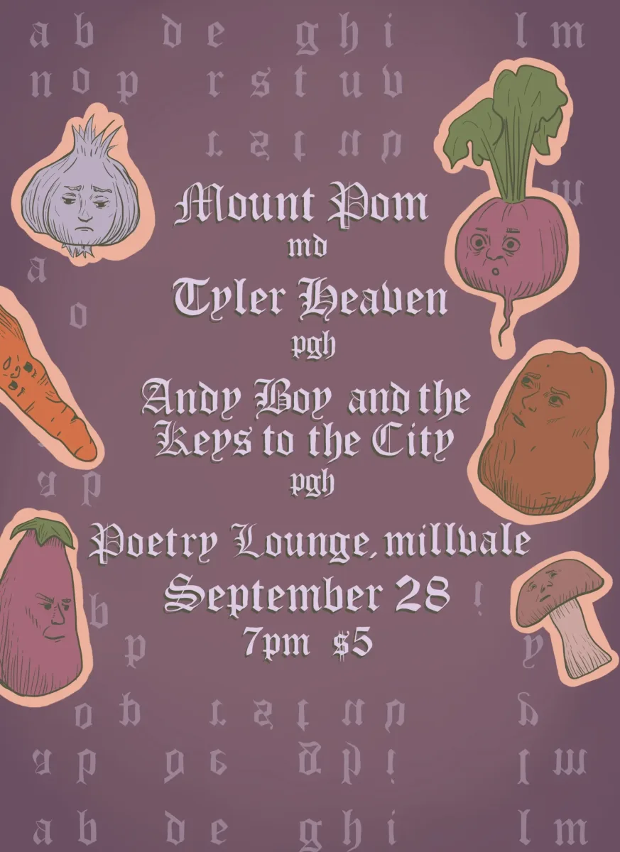 Mount Pom / Andy Boy and the Keys to the City / Tyler Heaven @ Poetry Lounge