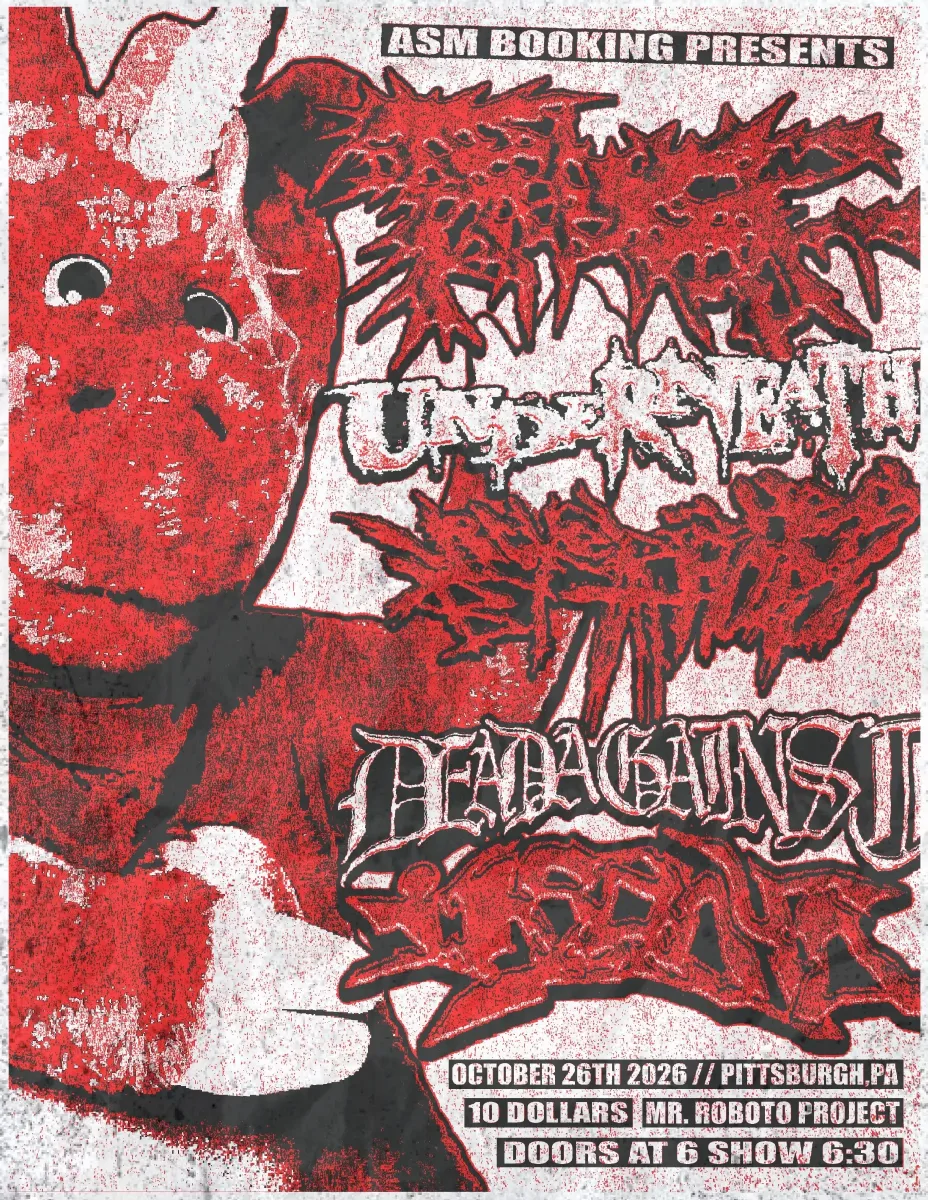 Fridge / Underneath / Kicked In The Head By A Horse / Dead Against / Insanya @ Roboto Project
