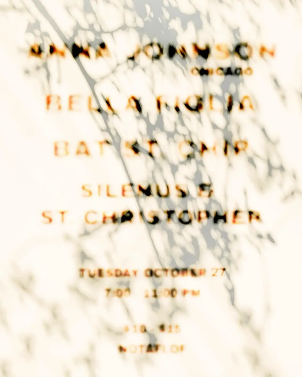 Anna Johnson, Bella Figlia, Bat St. Chip, Silenus & St. Christopher @ 318