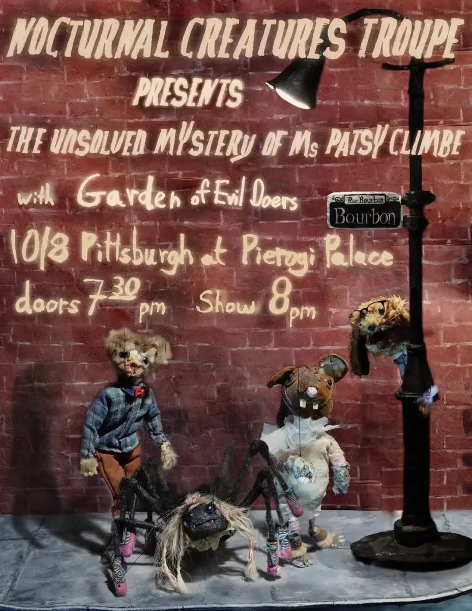 The Unsolved Mystery of Ms Patsy Climbe @ Pierogi Palace