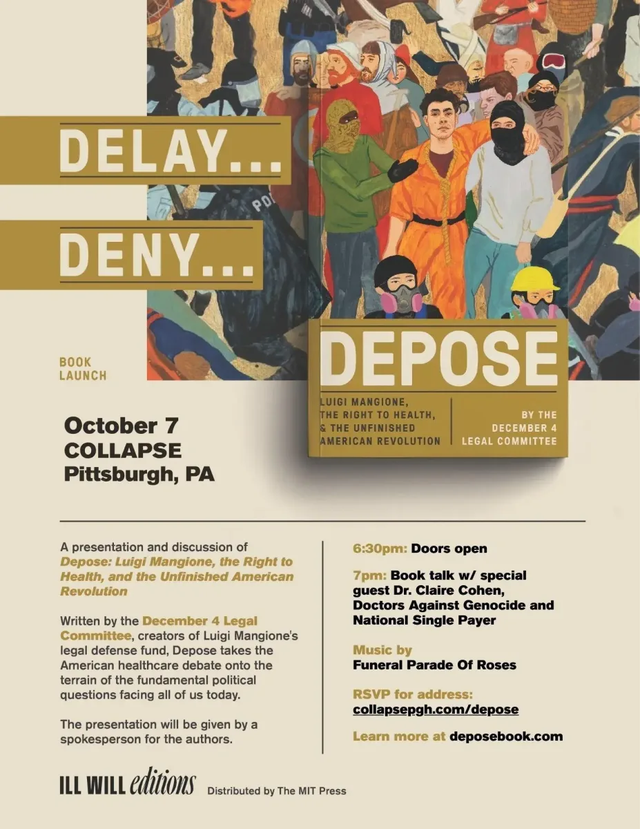 Depose Book Launch @ Collapse