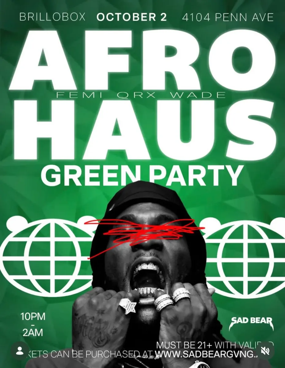 Afro Haus: Green Party @ Brillobox