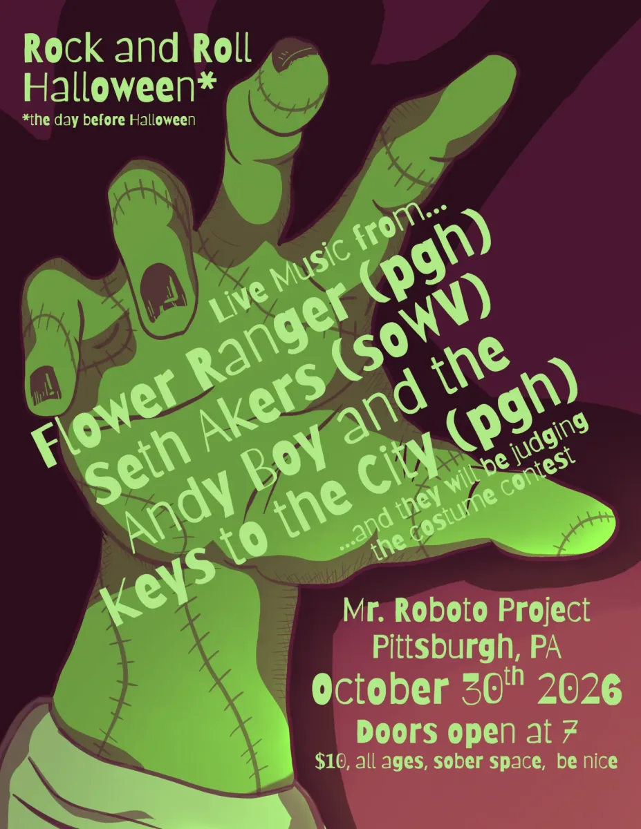 Flower Ranger / Seth Akers / Andy Boy and the Keys To The City @ Roboto Project