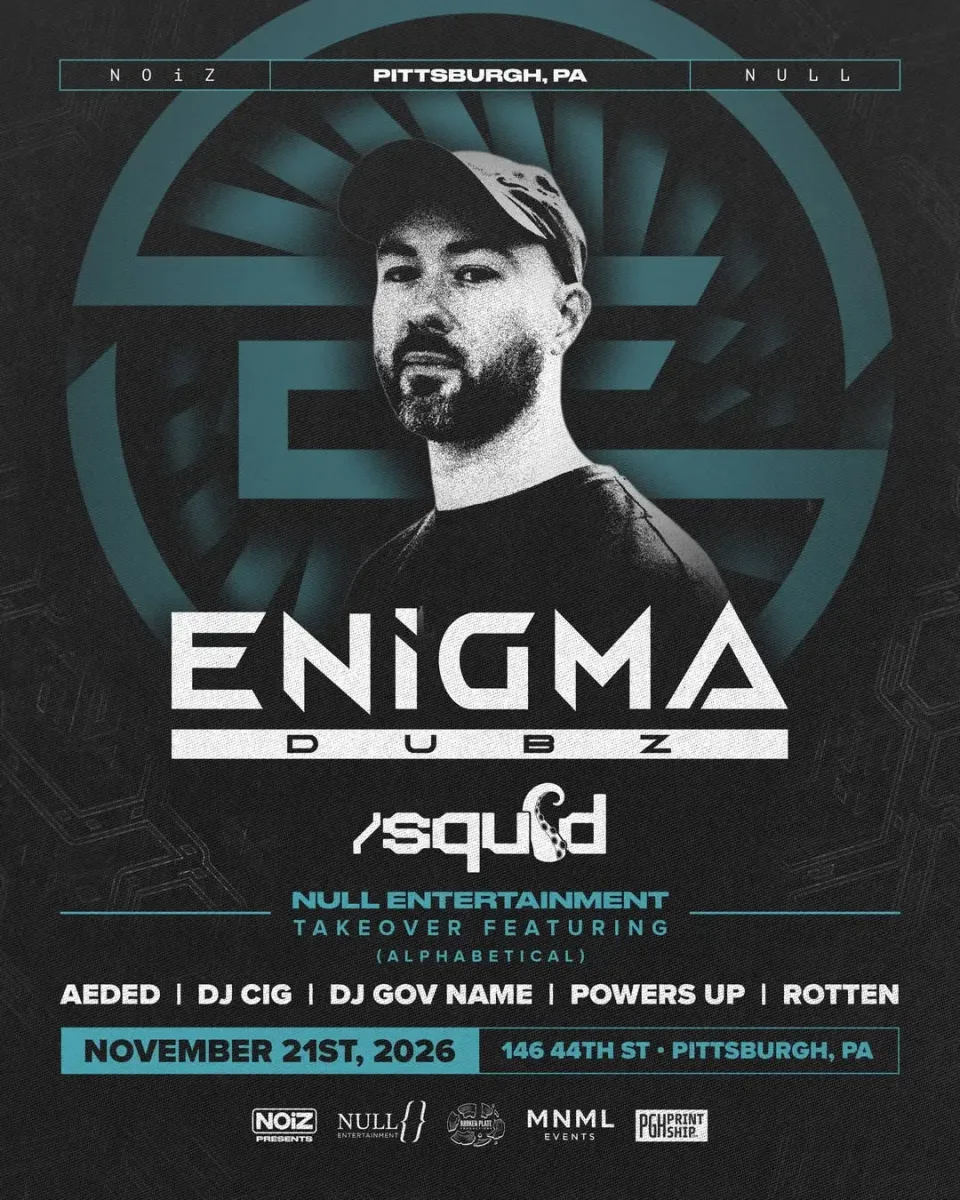 Enigma Dubz w/ /squid & NULL Entertainment Takeover @ Side Quest