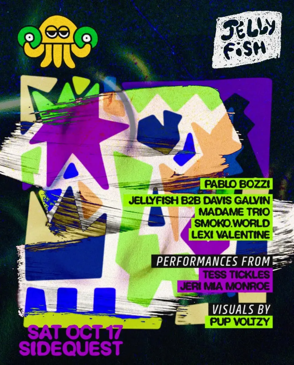 Jellyfish ft. Pablo Bozzi, Davis Galvin & More @ Side Quest