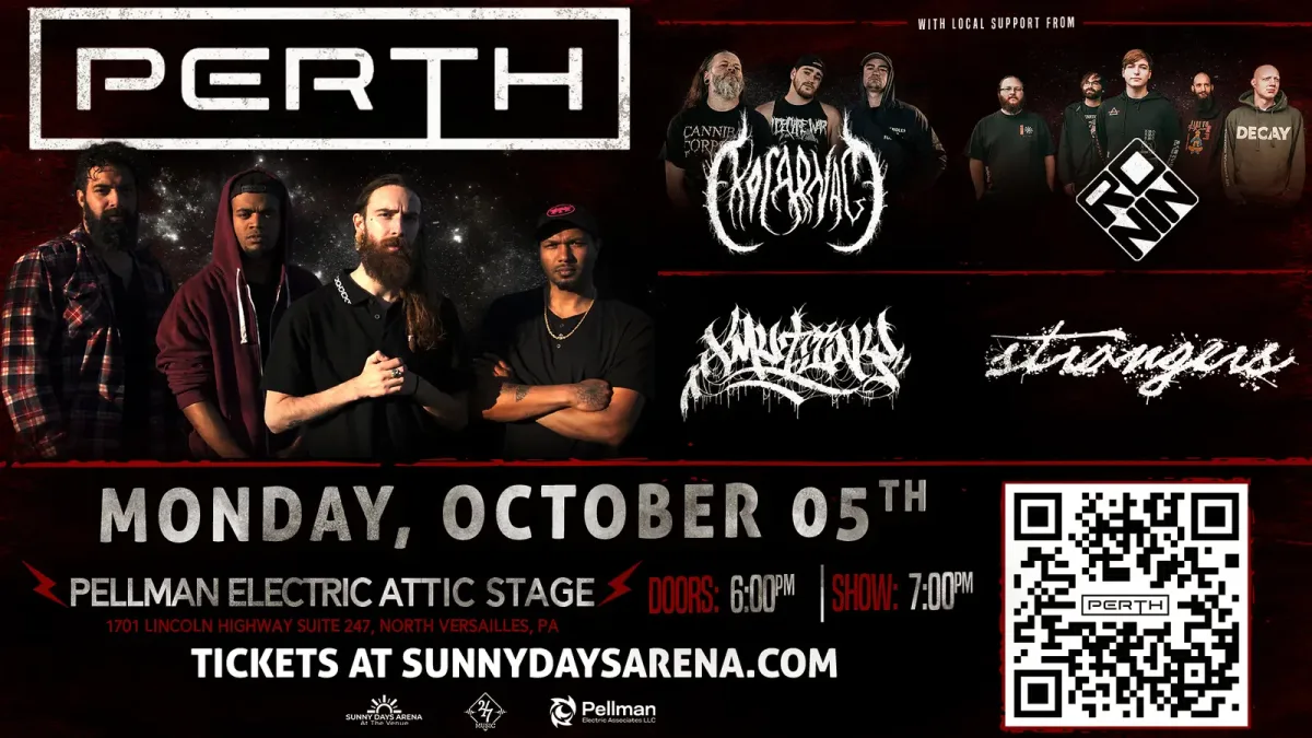 PERTH Live at Sunny Days Arena @ Pellman Electric Attic Stage at Sunny Days Arena