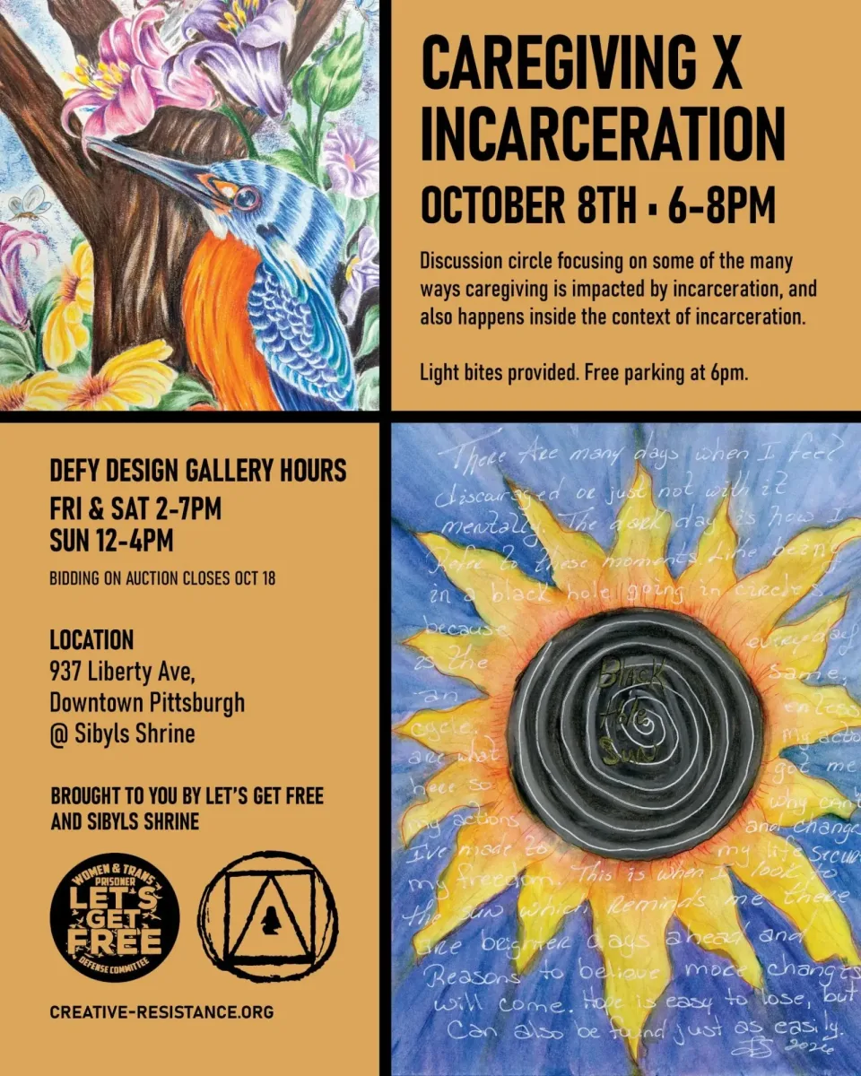 Caregiving x Incarceration @ Sibyls Shrine