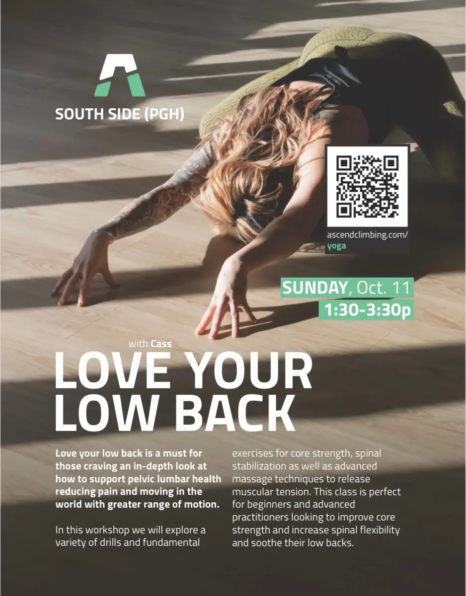 Love Your Low Back @ Ascend - Southside