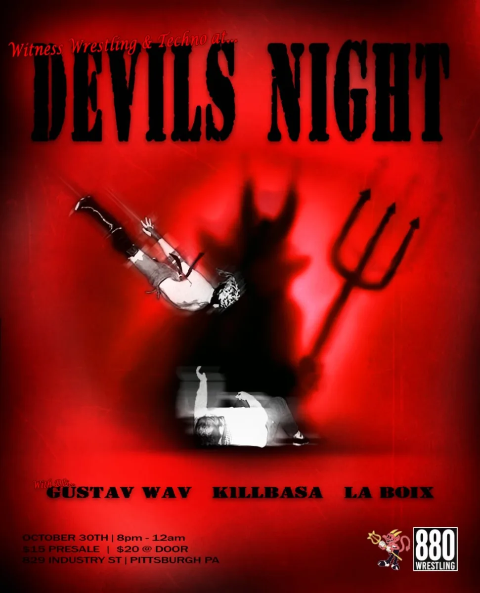 Devils Night x Wrestling @ 829 Industry Street Warehouse