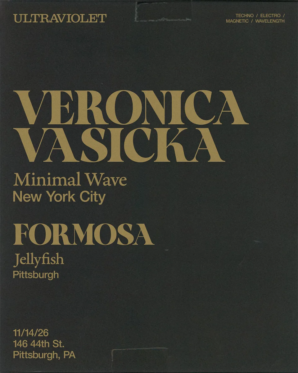 Ultraviolet w/ Veronica Vasicka, Formosa @ Side Quest