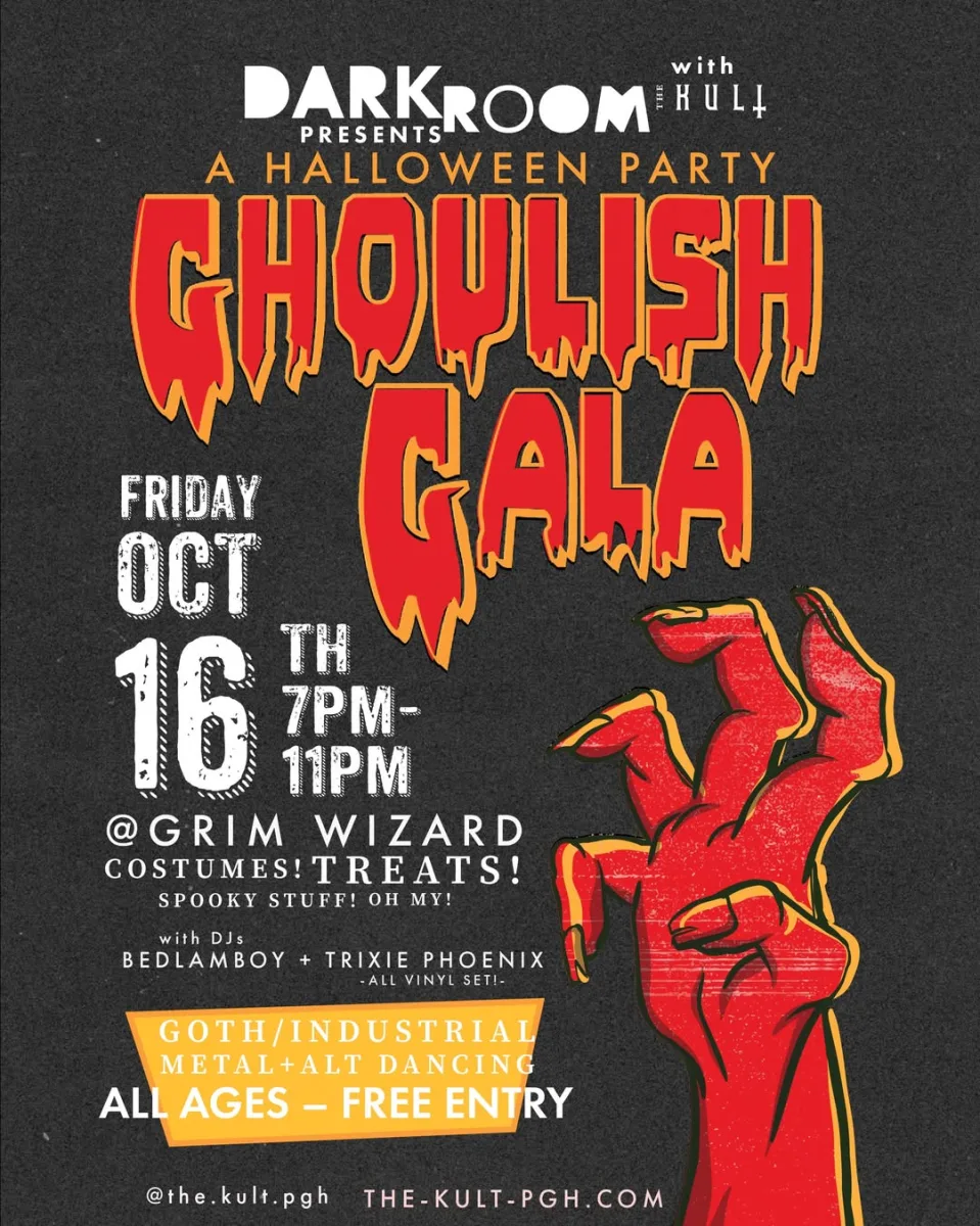 Ghoulish Gala: A Halloween Party @ Grim Wizard Coffee