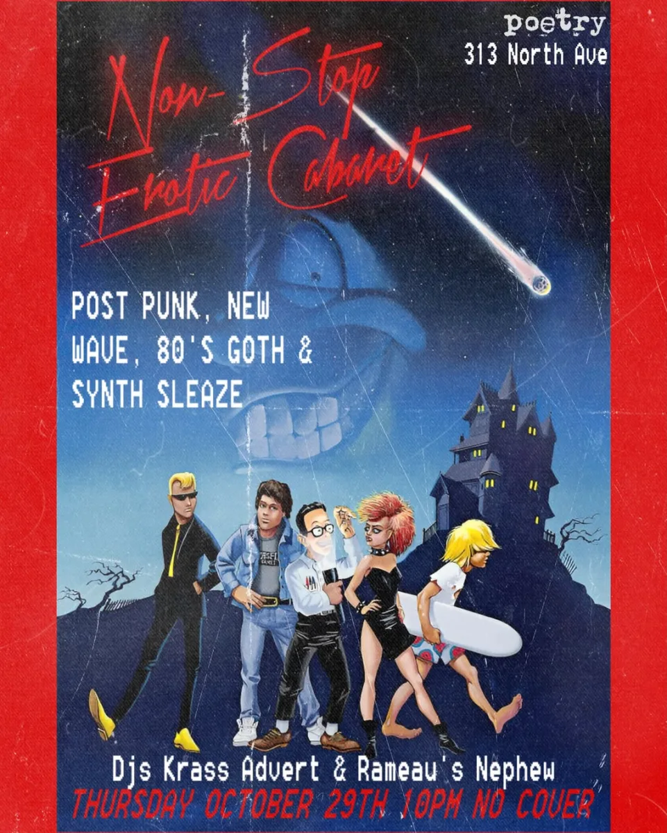Non-Stop Erotic Cabaret @ Poetry Lounge