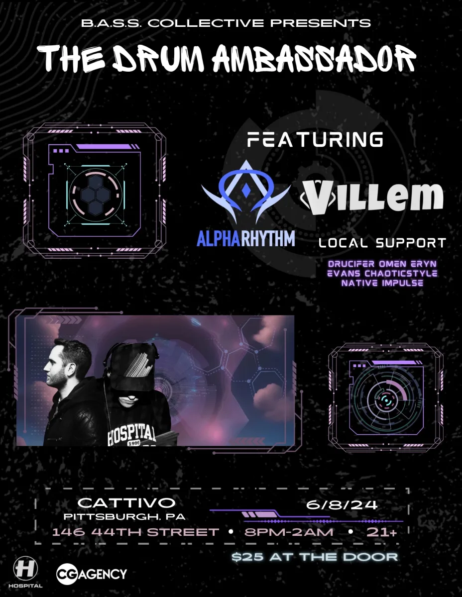 The Drum amBASSador 4 feat. Villem & Alpha Rhythm @ Cattivo