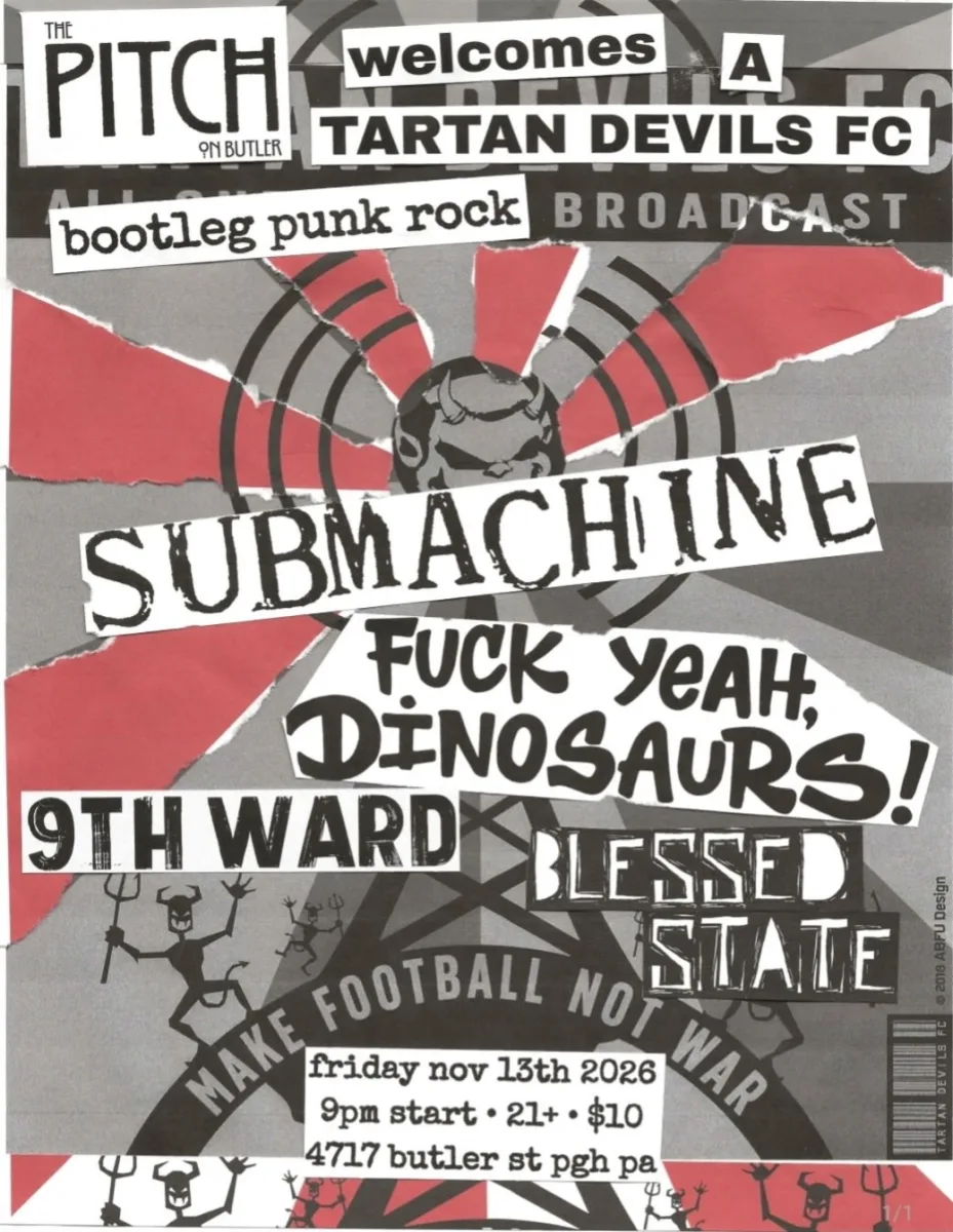 Tartan Devils FC Bootleg Punk Rock Broadcast @ The Pitch on Butler