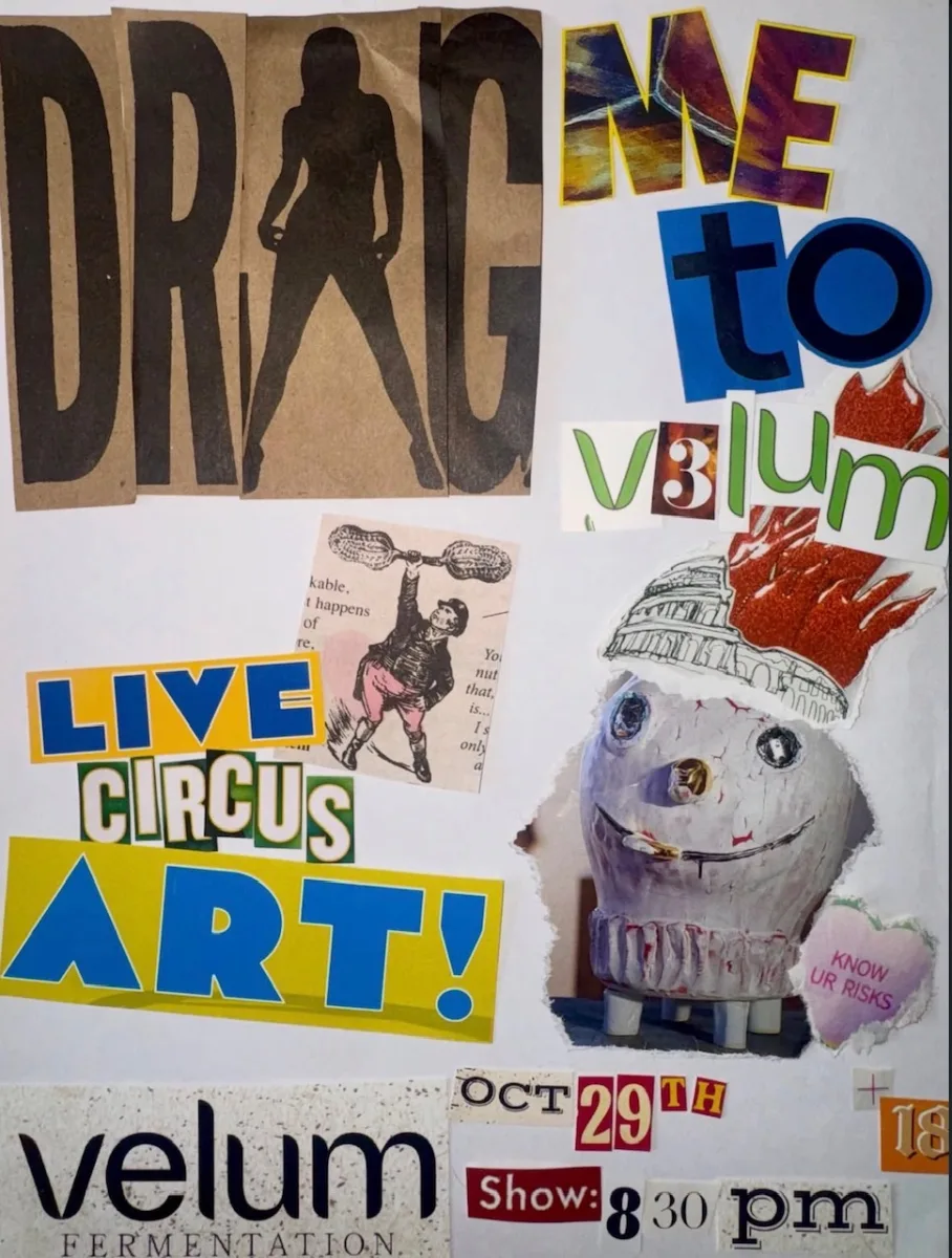 Drag M3 to V3lum Halloween Party @ Velum
