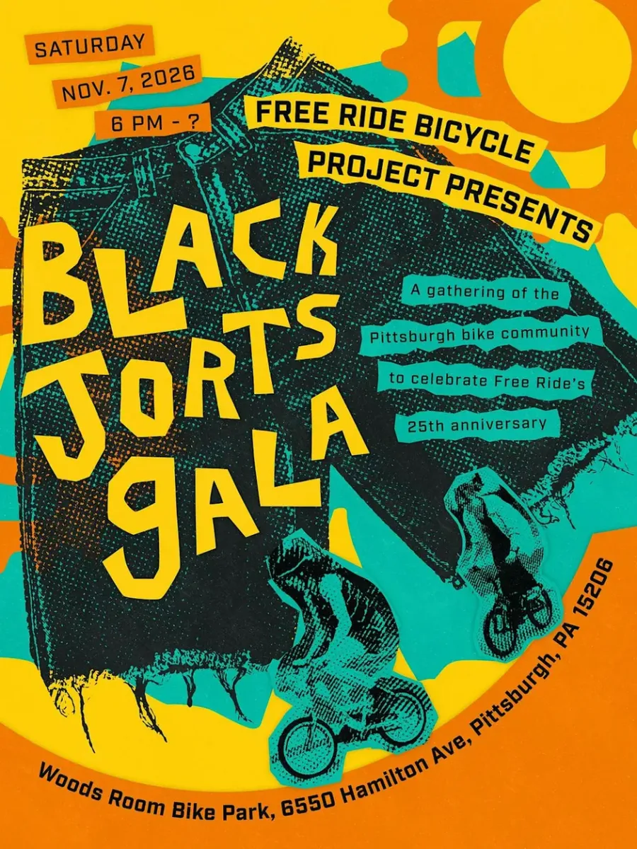 Free Ride Black Jorts Gala @ Woods Room BIKE PARK