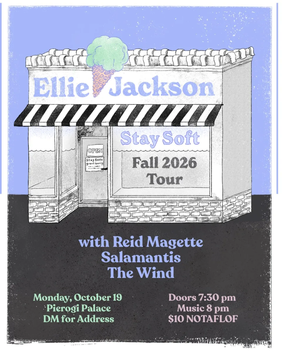 Ellie Jackson: Stay Soft Fall 2026 Tour @ Pierogi Palace