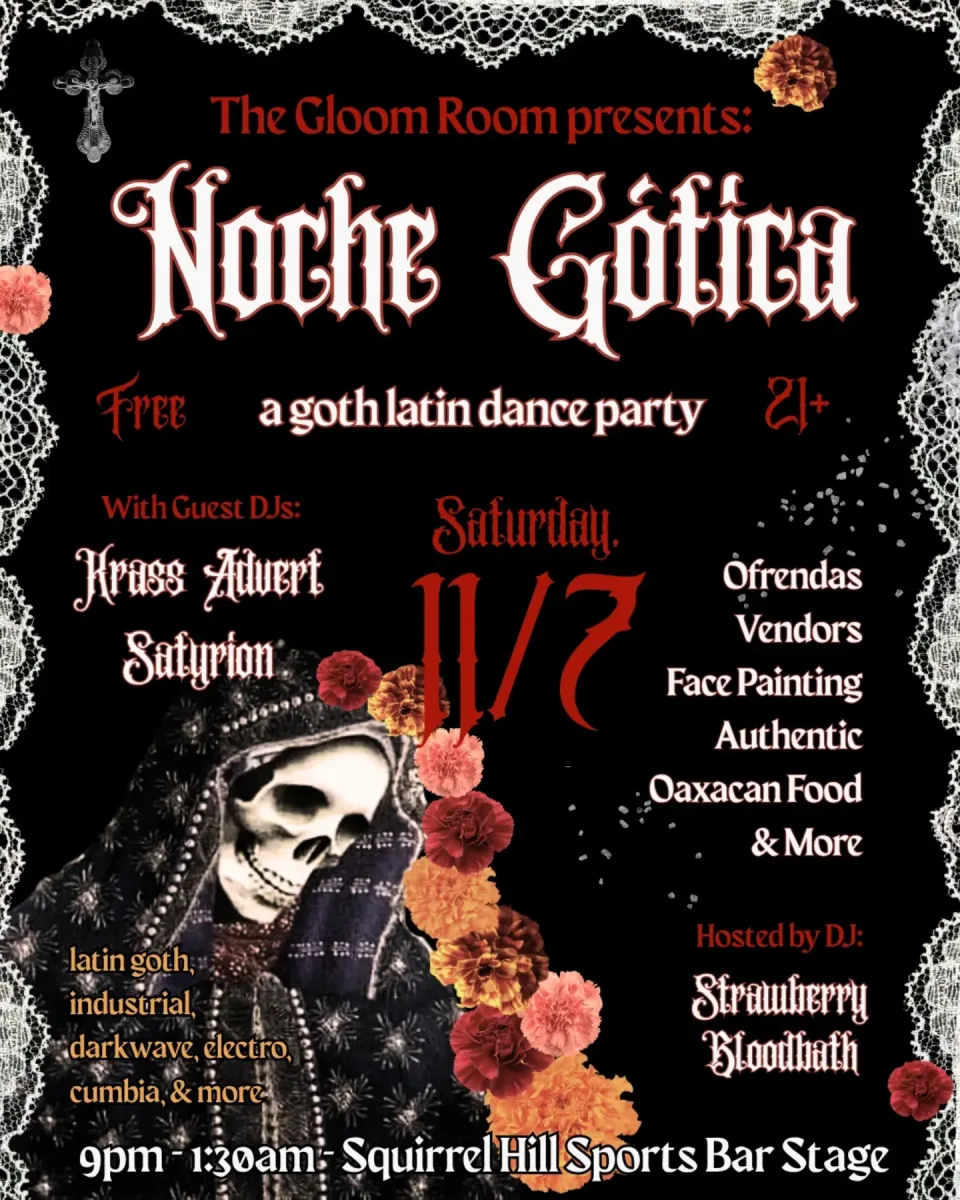 Noche Gótica w/ Krass Advert, Strawberry Bloodbath @ Squirrel Hill Sports Bar