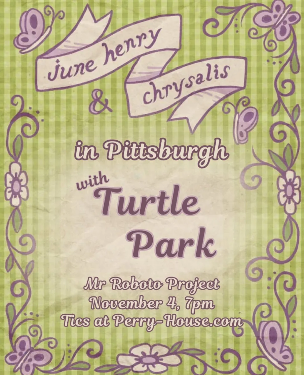 June Henry & Chrysalis with Turtle Park @ Roboto Project