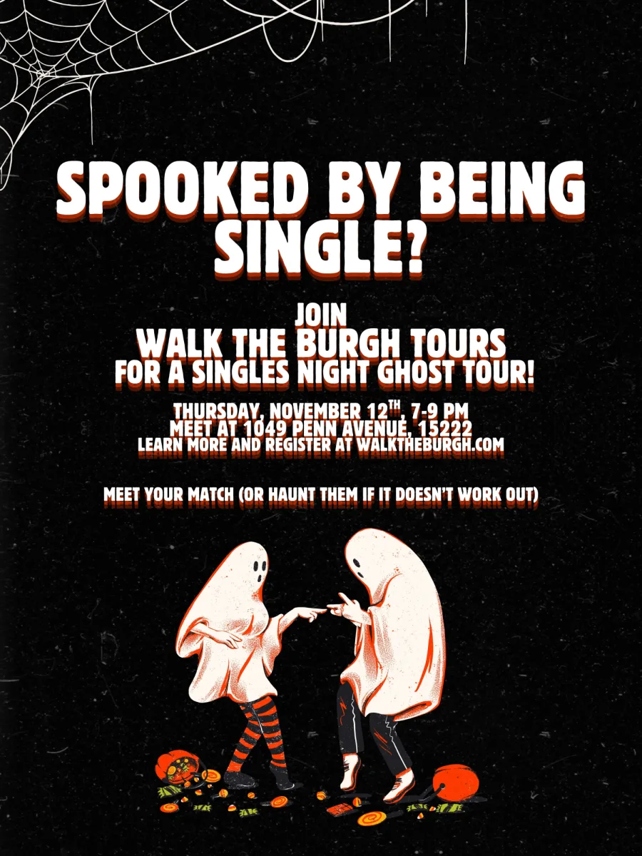 SPOOKED BY BEING SINGLE: Singles Night Ghost Tour @ Walk the Burgh Tours