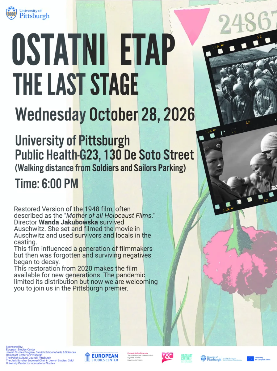 Screening of Holocaust film: The Last Stage @ 