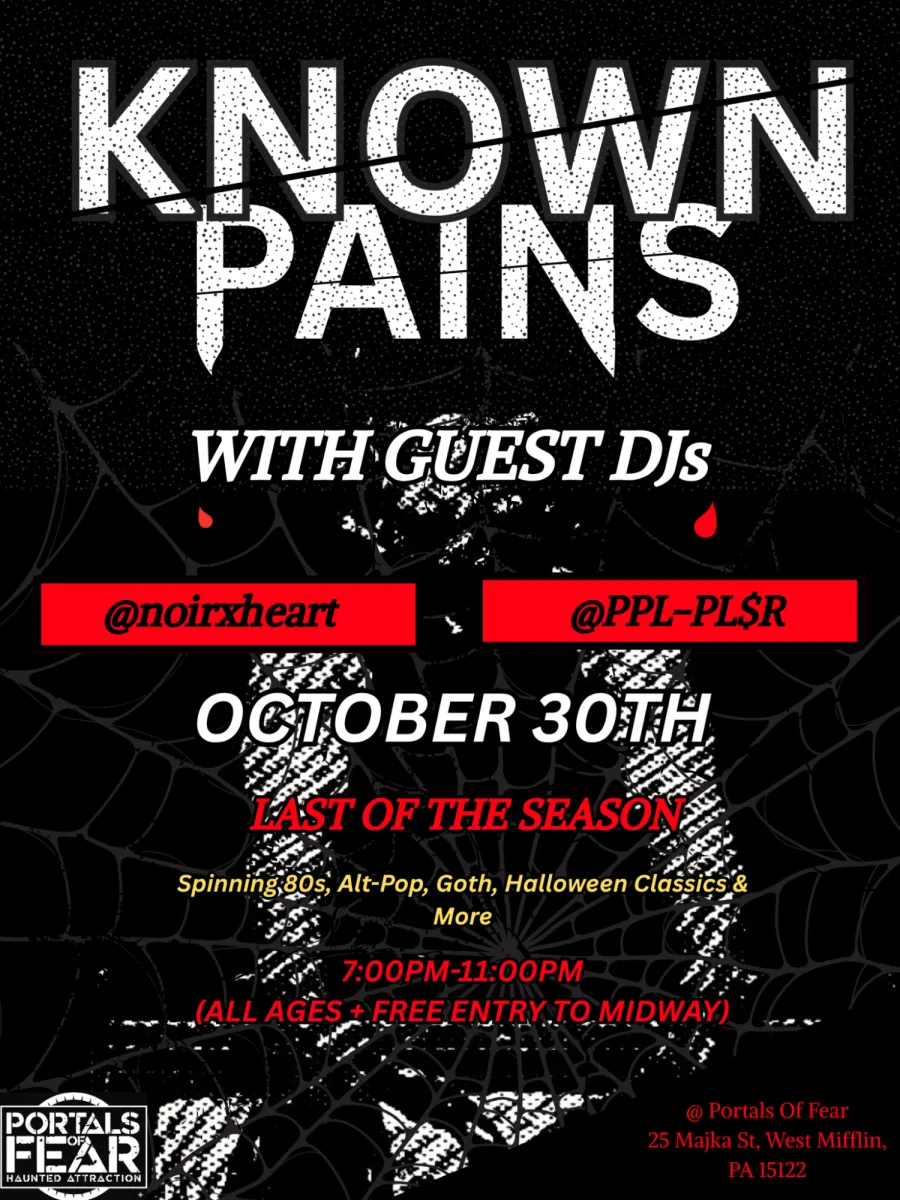 Known Pains: Last of the Season @ Portals of Fear