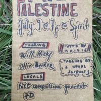 Palestine Solidarity Benefit w/ Will Hicks, Ollie Becker, 7D, Felt Compulsion Quartet