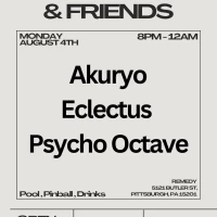 TRIIIPGOD & FRIENS w/ Akuryo, Eclectus, Psycho Octave