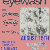 Eyewash with Fat Wound, Hosta, and Sorry Face