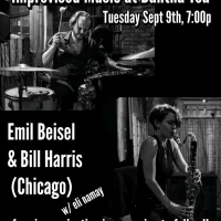 Emily Beisel & Bill Harris (Chi) // free improvisation jam session AT Bantha Tea Bar