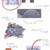 Alvin Row, Lava Gulls, Willis/Trê, Rosa Pajaro at Pierogi Palace