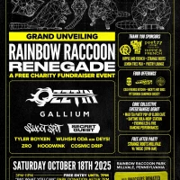 Rainbow Raccoon Park Celebration