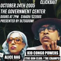 Juanita & Juan (Alice Bag & Kid Congo Powers) w/ Clickbait