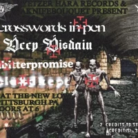 Crosswords in Pen, Deep Disdain, Abitterpromise, Cloaked