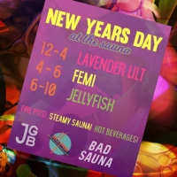 New Year's Day at the Sauna