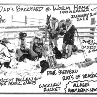 Dave Shepherd + Elliot Pullen and the Pearl Snaps + Rats of Reason + Cacklin' Racket