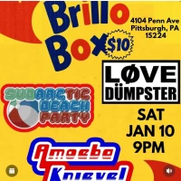 Subarctic Beach Party with Love Dumpster and Amoeba Knievel