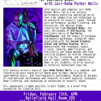 Resonance: Improvisation, Innovation, and the Legacy of Eberhard Weber with Jair-Rohm Parker Wells