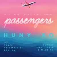 Passengers: HUNY XO