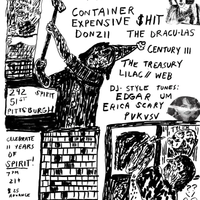ADULT., Container, Donzii, Expensive Shit +
