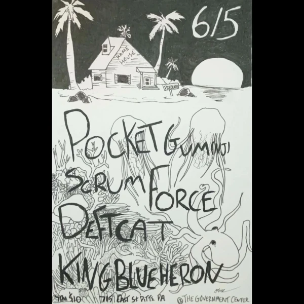 Pocket Gummi / Scrum Force / Deftcat / King Blue Heron