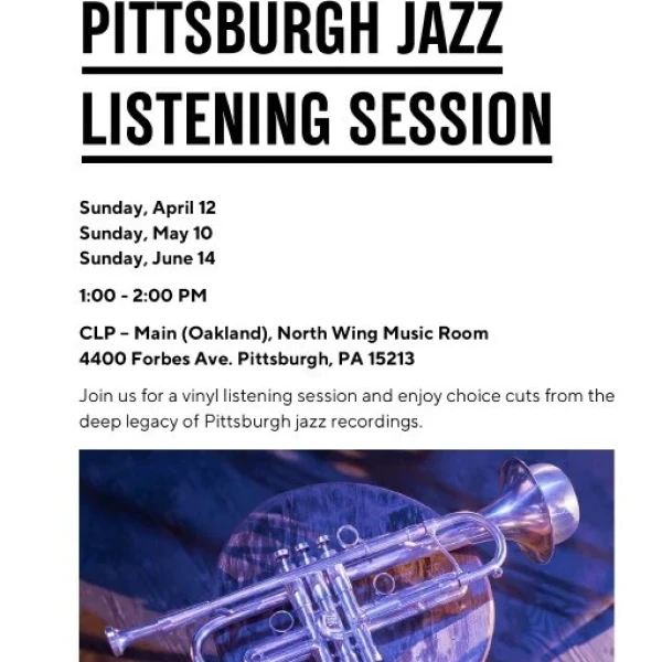Pittsburgh Jazz Listening Session